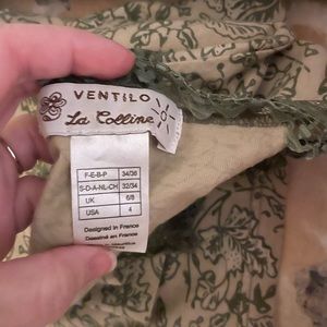 Green Plunge Lace Top